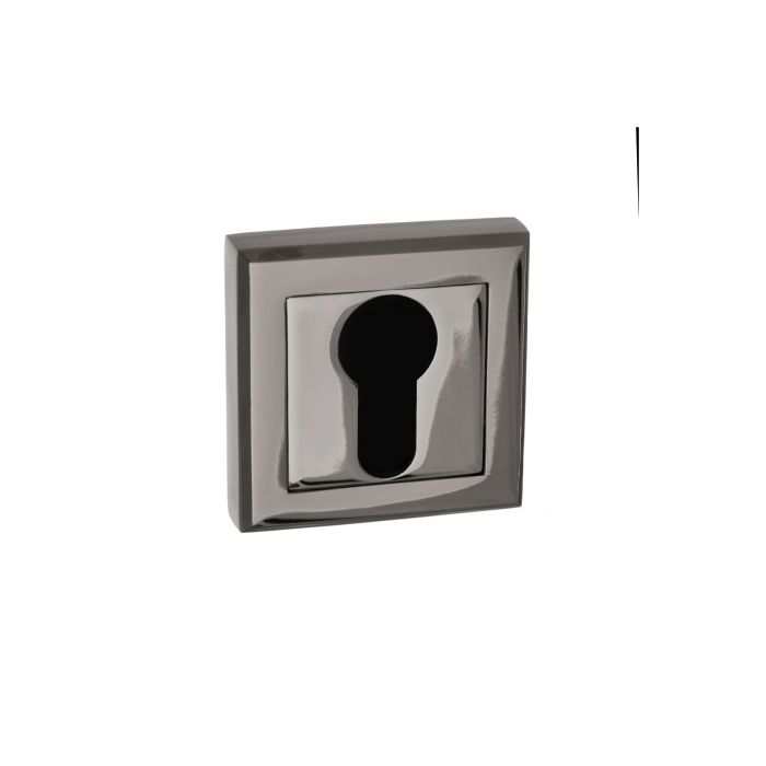 Atlantic Hardware Euro Profile Status Square Escutcheon - Pair