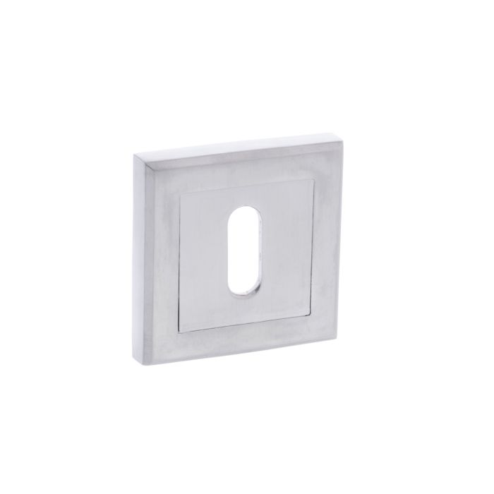 Atlantic Hardware Standard Profile Status Square Escutcheon - Pair