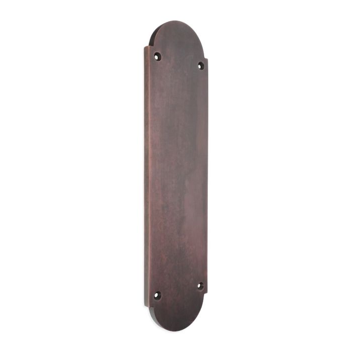 Spira Brass Victorian Half Round Finger Plate