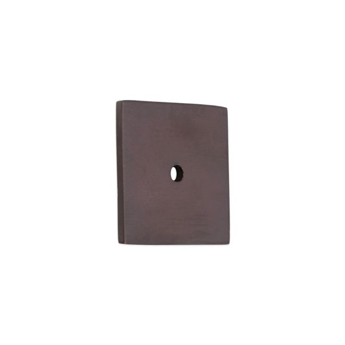 Spira Brass Square Backplate for Cupboard Knobs