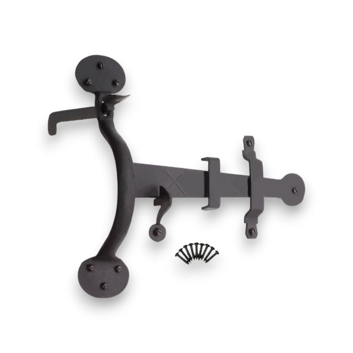 Spira Brass Suffolk Latch – Penny End