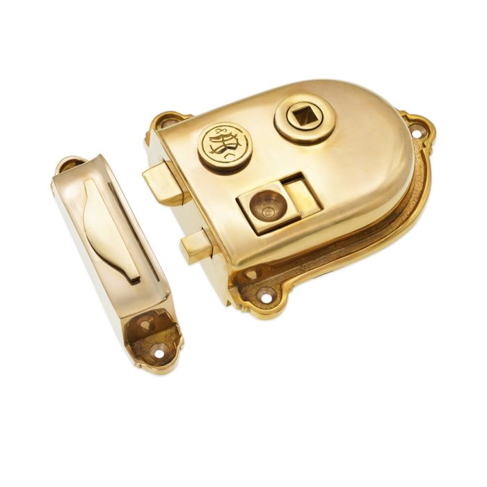 Spira Brass Cromwell Rim Latch