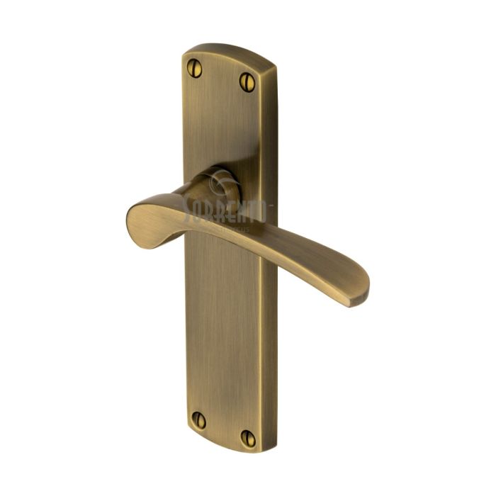 M.Marcus Sorrento Luca Door Handle on Backplate - Pair