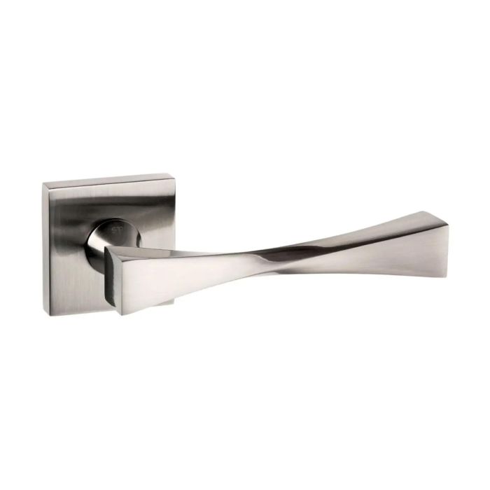 Atlantic Hardware Senza Pari Guido Door Handle on Rose - Pair