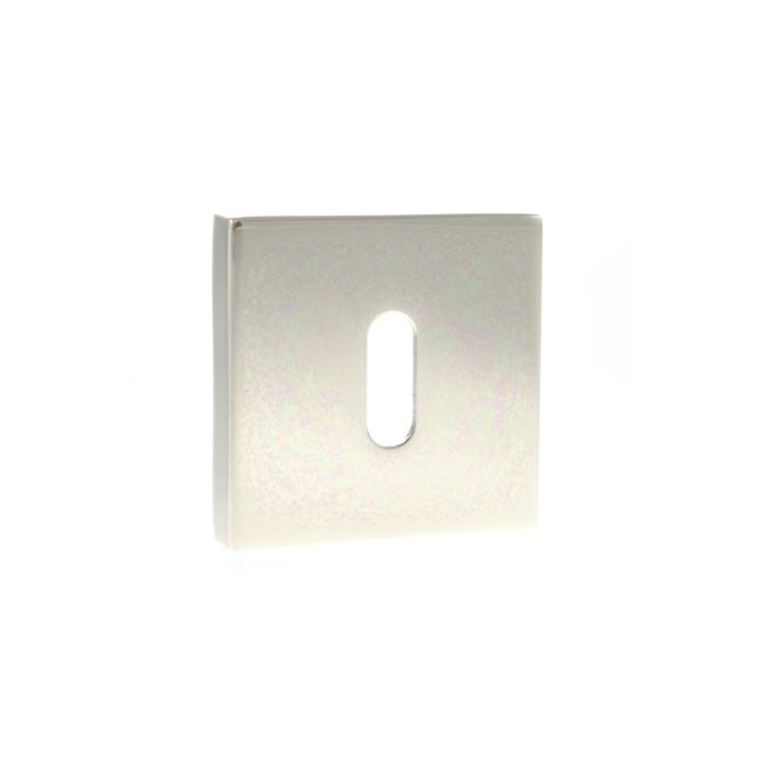 Atlantic Hardware Standard Profile Senza Pari Flush Square Escutcheon - Pair