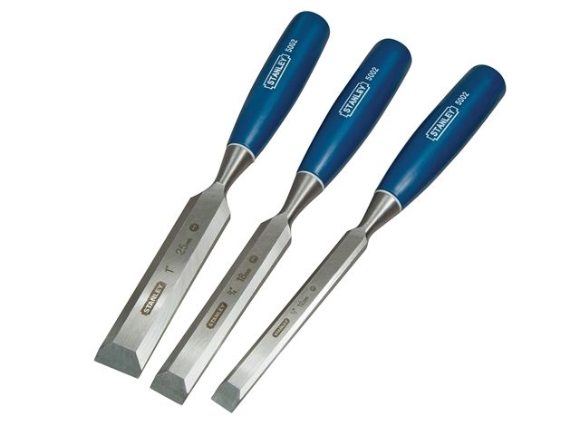 Stanley Set Of 3 5002 Chisels