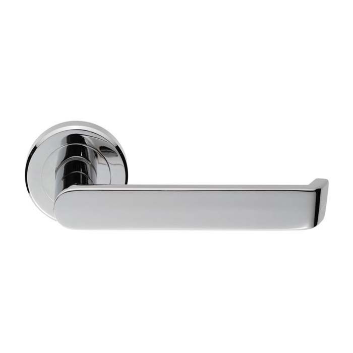 Serozzetta Concept Door Handle on Rose - Pair