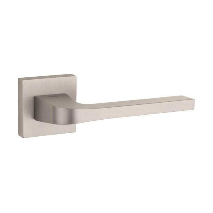 Atlantic Hardware Tupai Rapido Curvaline Valbona Door Handle on Square Rose - Pair