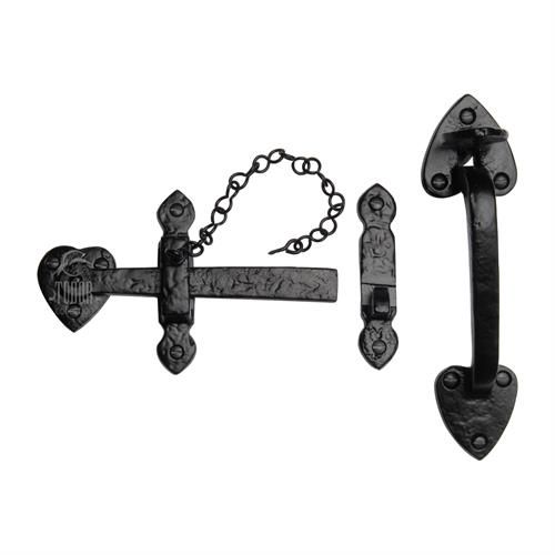 M.Marcus - Tudor Thumblatch - Black Antique
