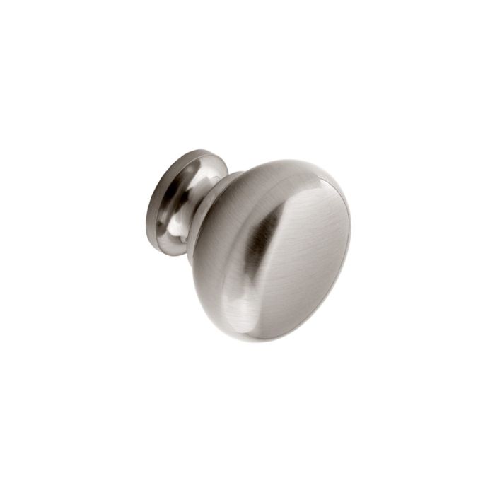 Second Nature - Portland Cupboard Knob - Stainless Steel Effect