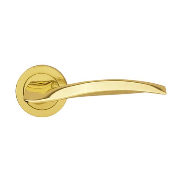 Carlisle Brass Manital Wind Door Handle on Slim Rose - Pair