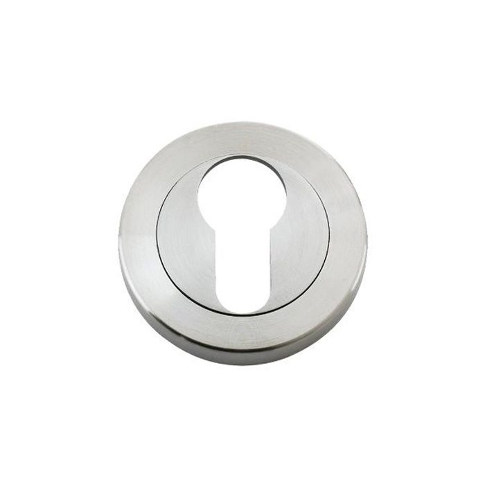 Zoo Hardware - Euro Profile Grade 304 Escutcheon - Satin Stainless Steel